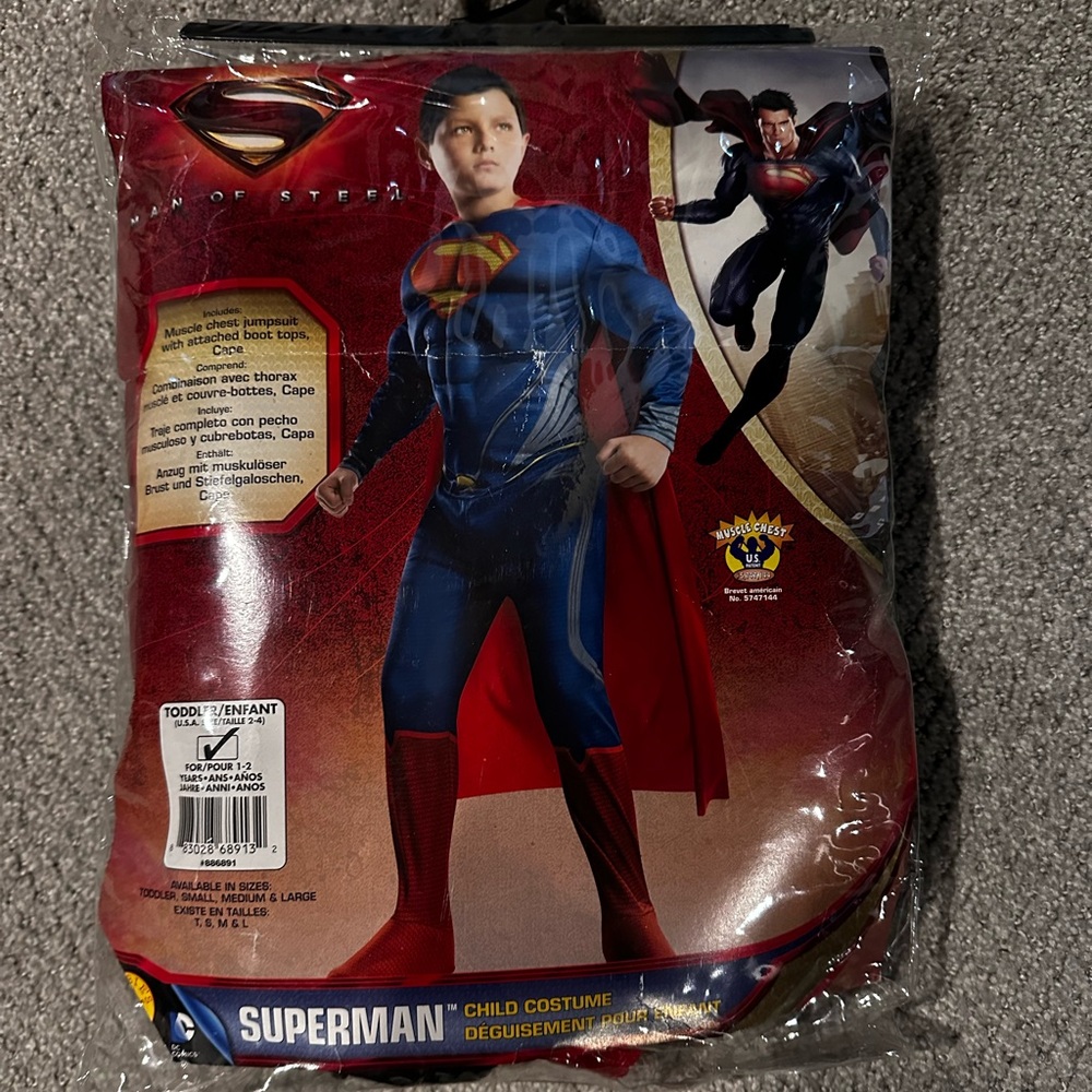 Brand new Superman costume